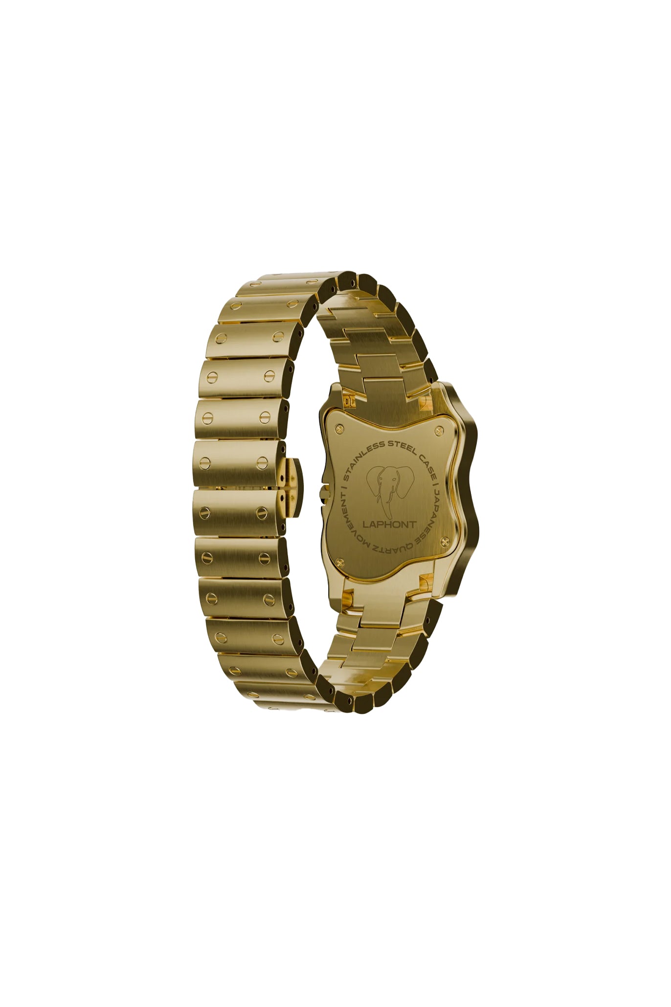 LAURENT WATCH LARGE / GOLD