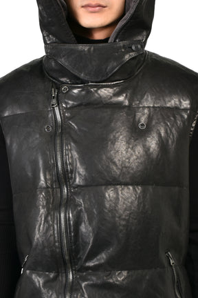 BACKLASH HOODED VEST / BLK