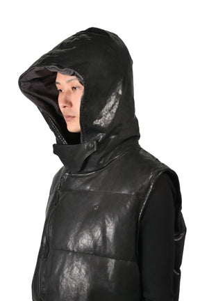 BACKLASH HOODED VEST / BLK