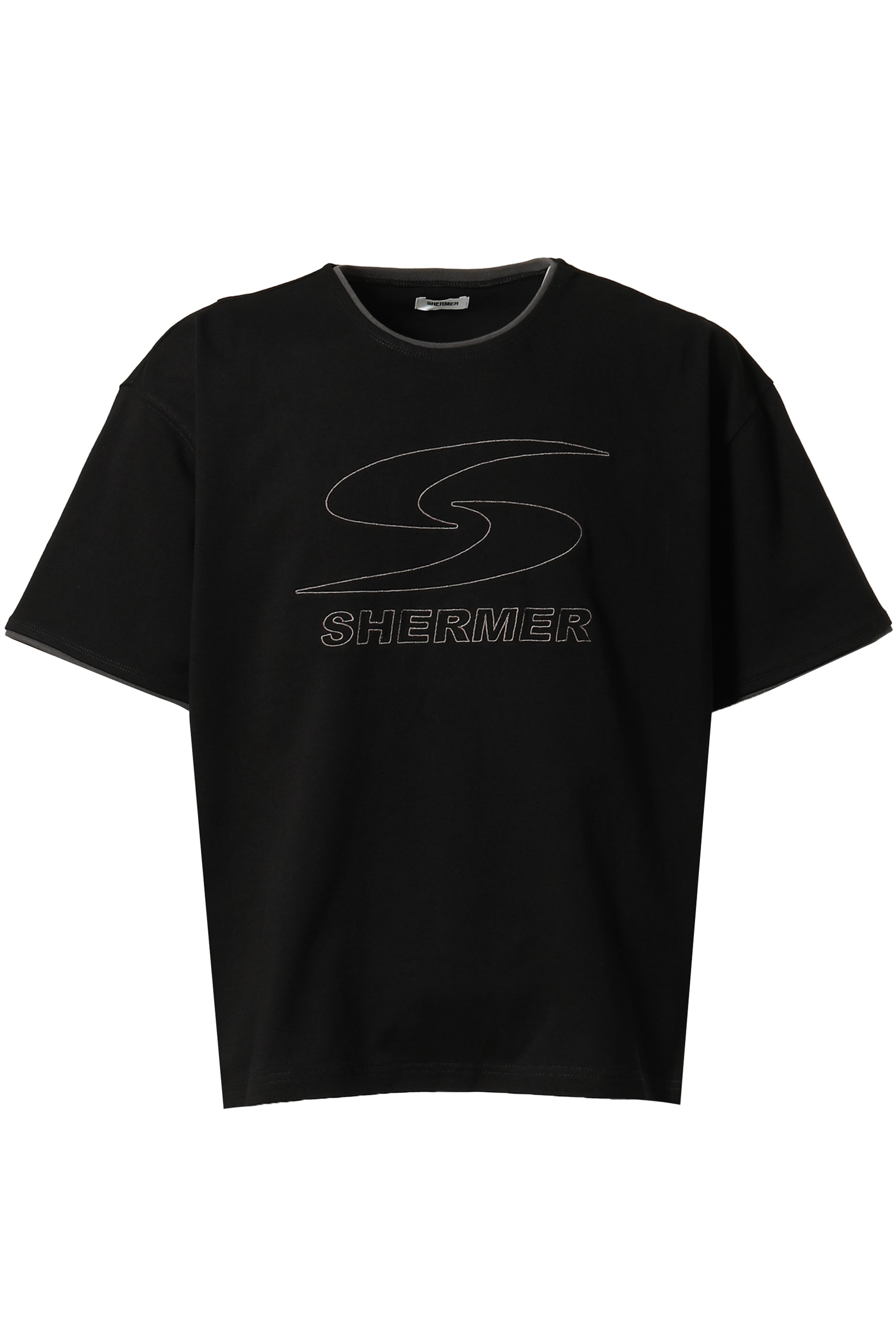 SHERMER シャーマー FW23 SPORTS T-SHIRTS / BLK -NUBIAN