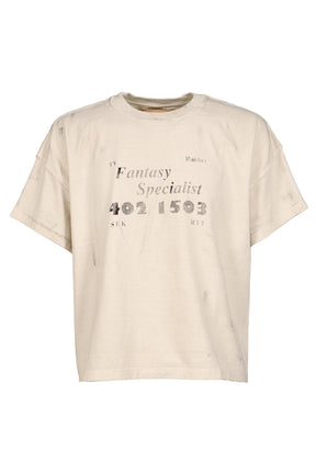 FANTASY SPECIALIST T-SHIRT / DIRTY WHT