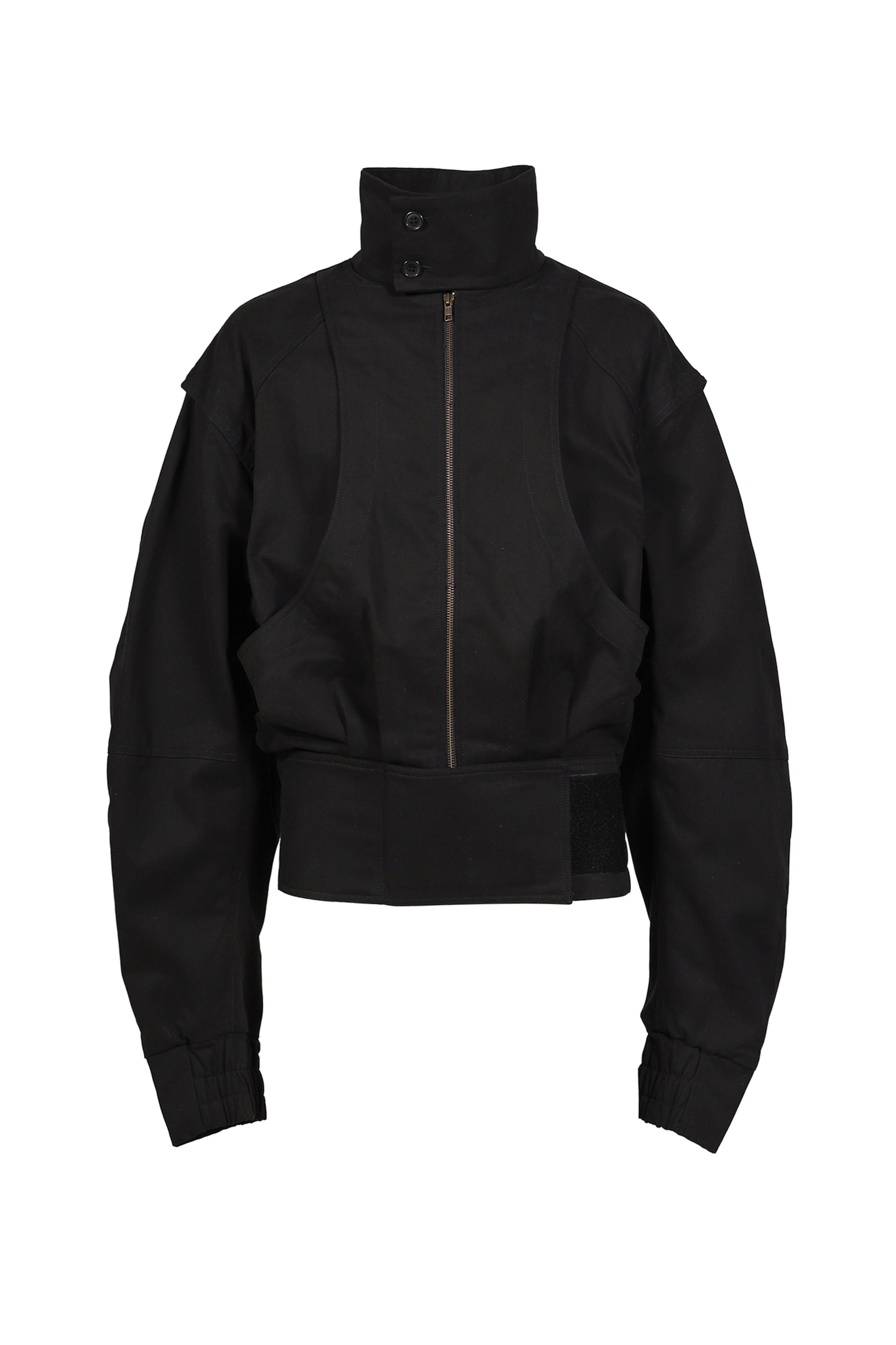 NOTGNIRRAH JACKET / BLK