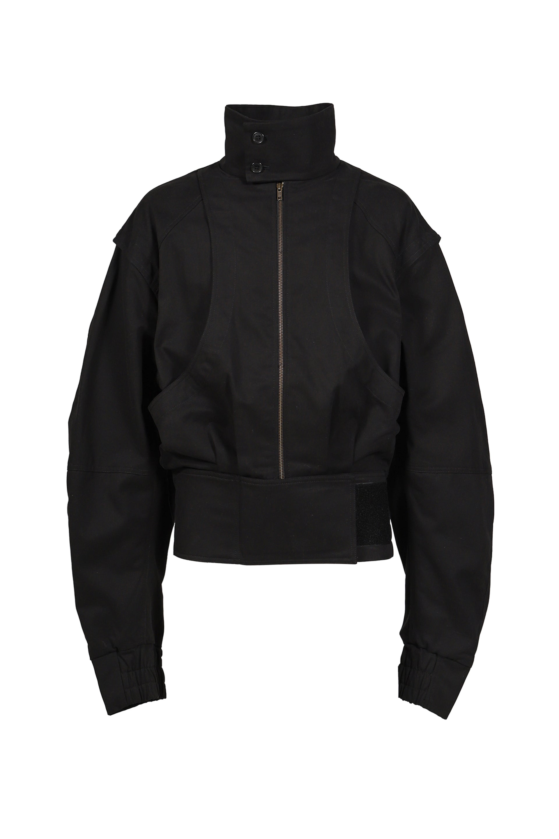 NOTGNIRRAH JACKET / BLK