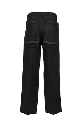 BUTTON PANTS / BLK