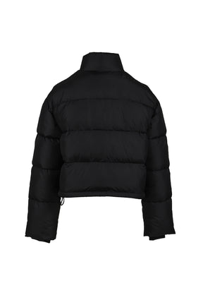 AC NYLON PUFFER JACKET / BLACK