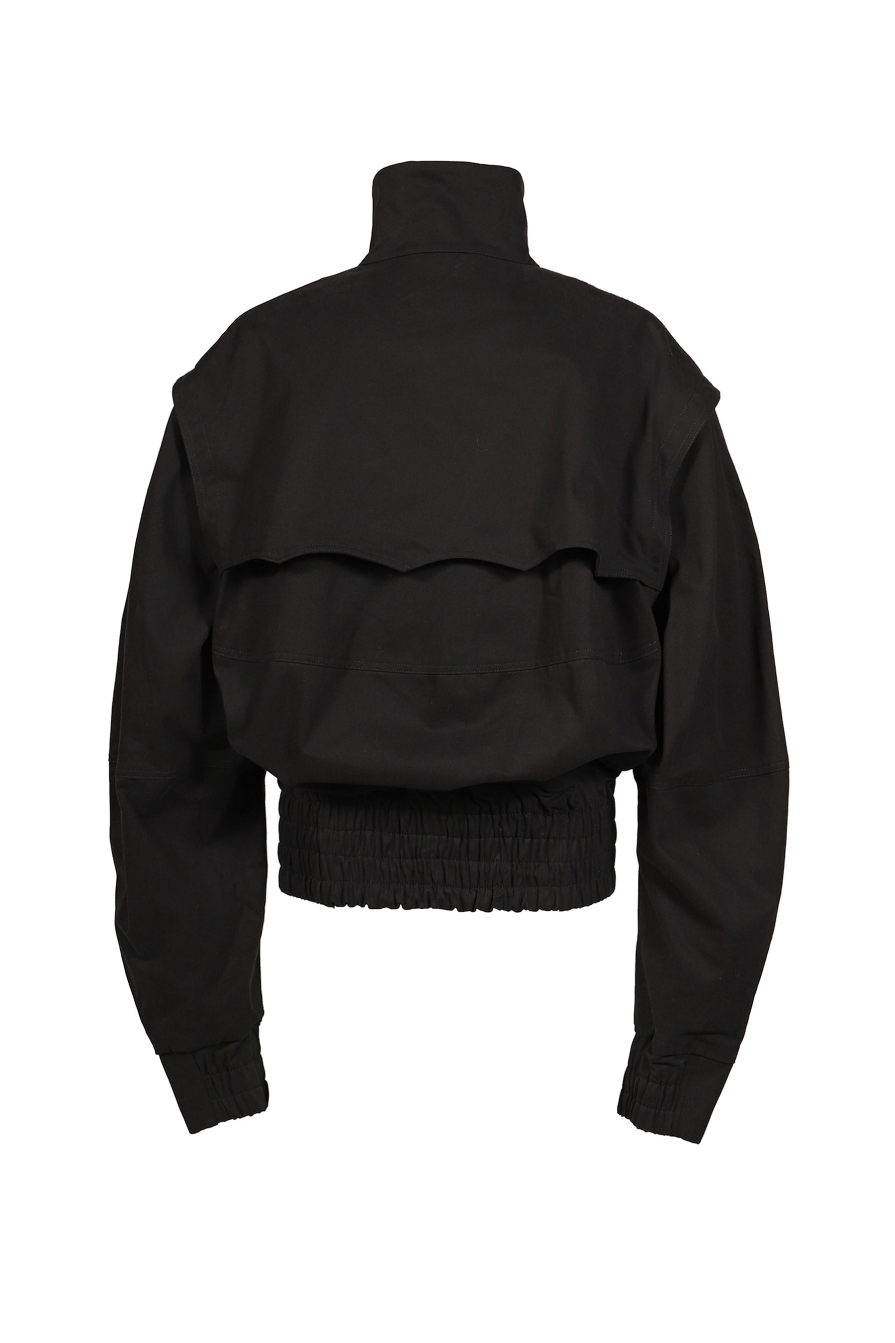 NOTGNIRRAH JACKET / BLK