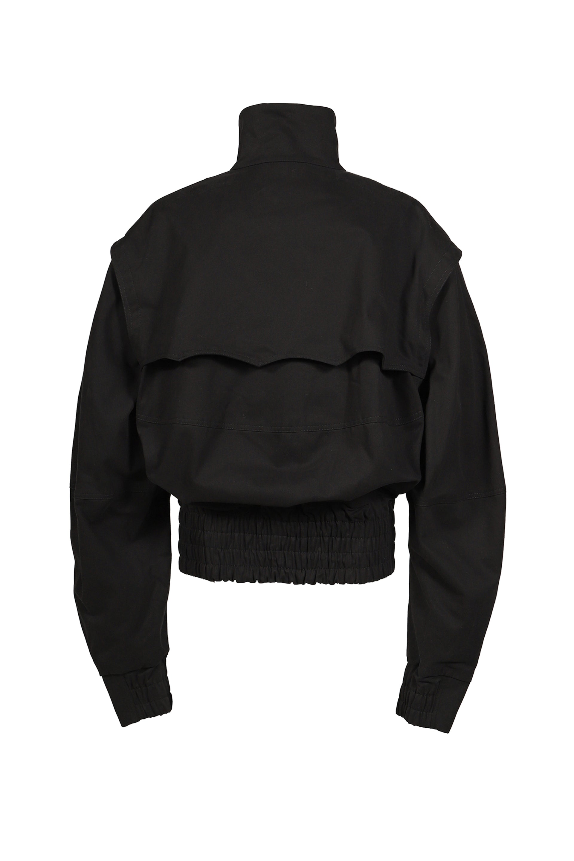 NOTGNIRRAH JACKET / BLK