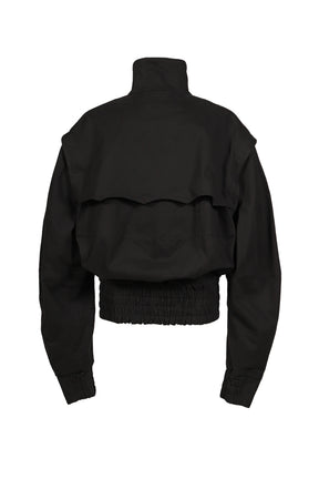 NOTGNIRRAH JACKET / BLK