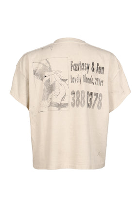 FANTASY SPECIALIST T-SHIRT / DIRTY WHT