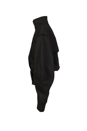NOTGNIRRAH JACKET / BLK