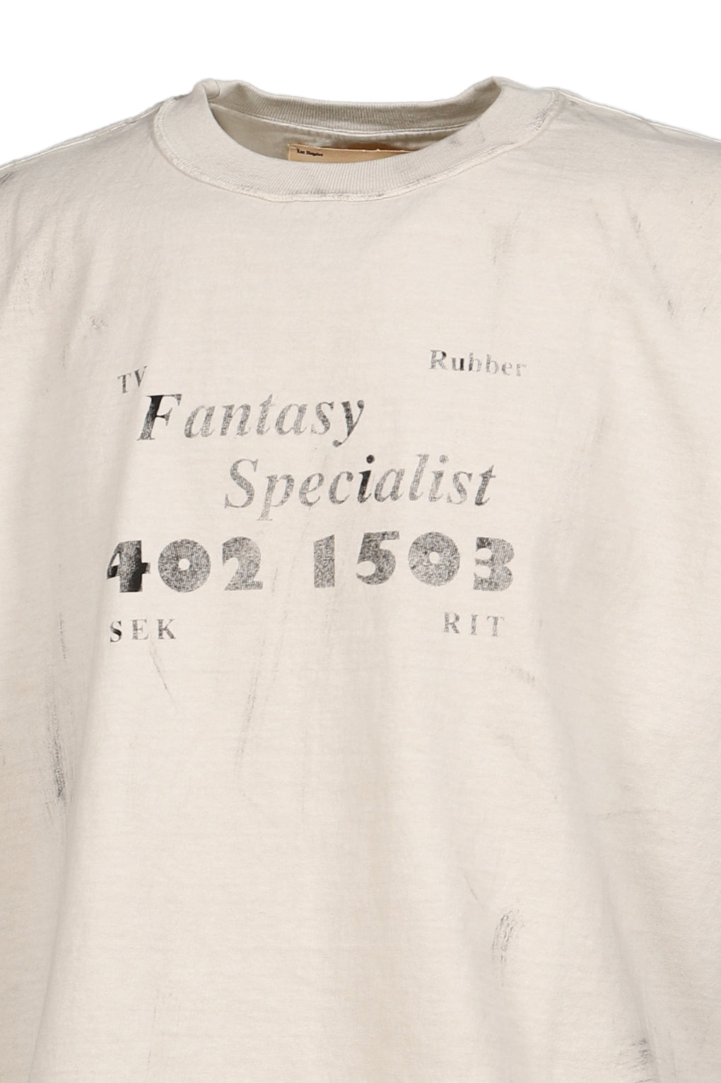 FANTASY SPECIALIST T-SHIRT / DIRTY WHT