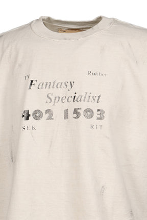 FANTASY SPECIALIST T-SHIRT / DIRTY WHT
