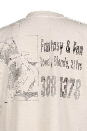 FANTASY SPECIALIST T-SHIRT / DIRTY WHT