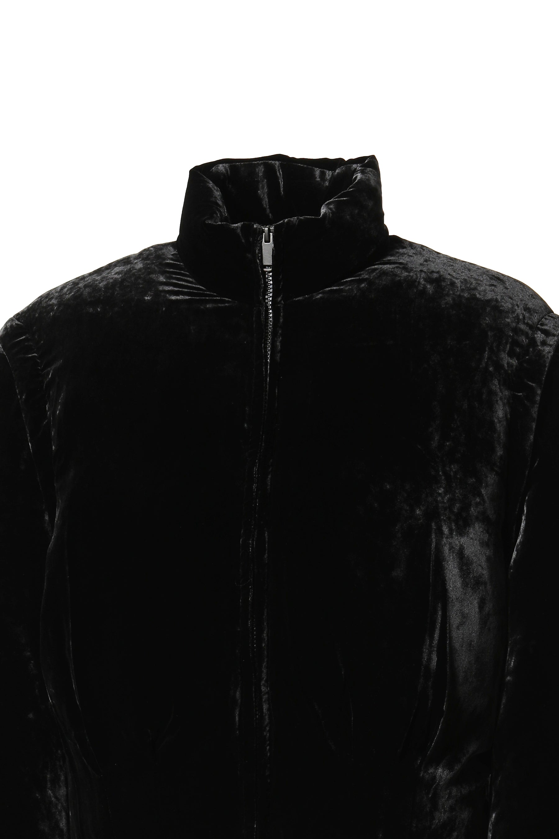 MASU VELVET ZIP UP SHIRT-