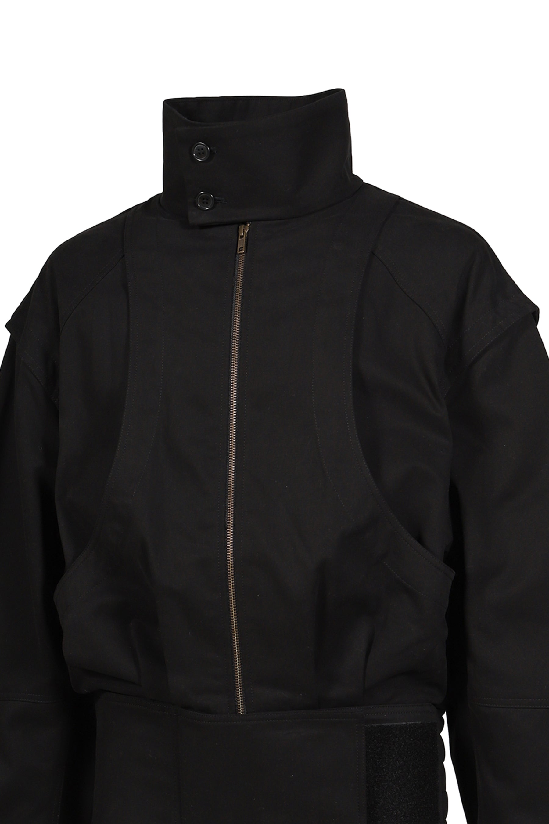 NOTGNIRRAH JACKET / BLK