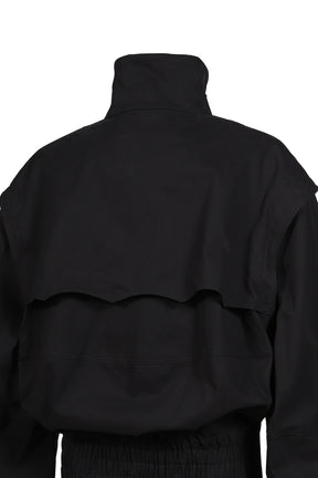 NOTGNIRRAH JACKET / BLK
