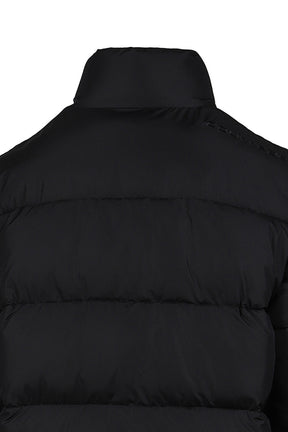 AC NYLON PUFFER JACKET / BLACK