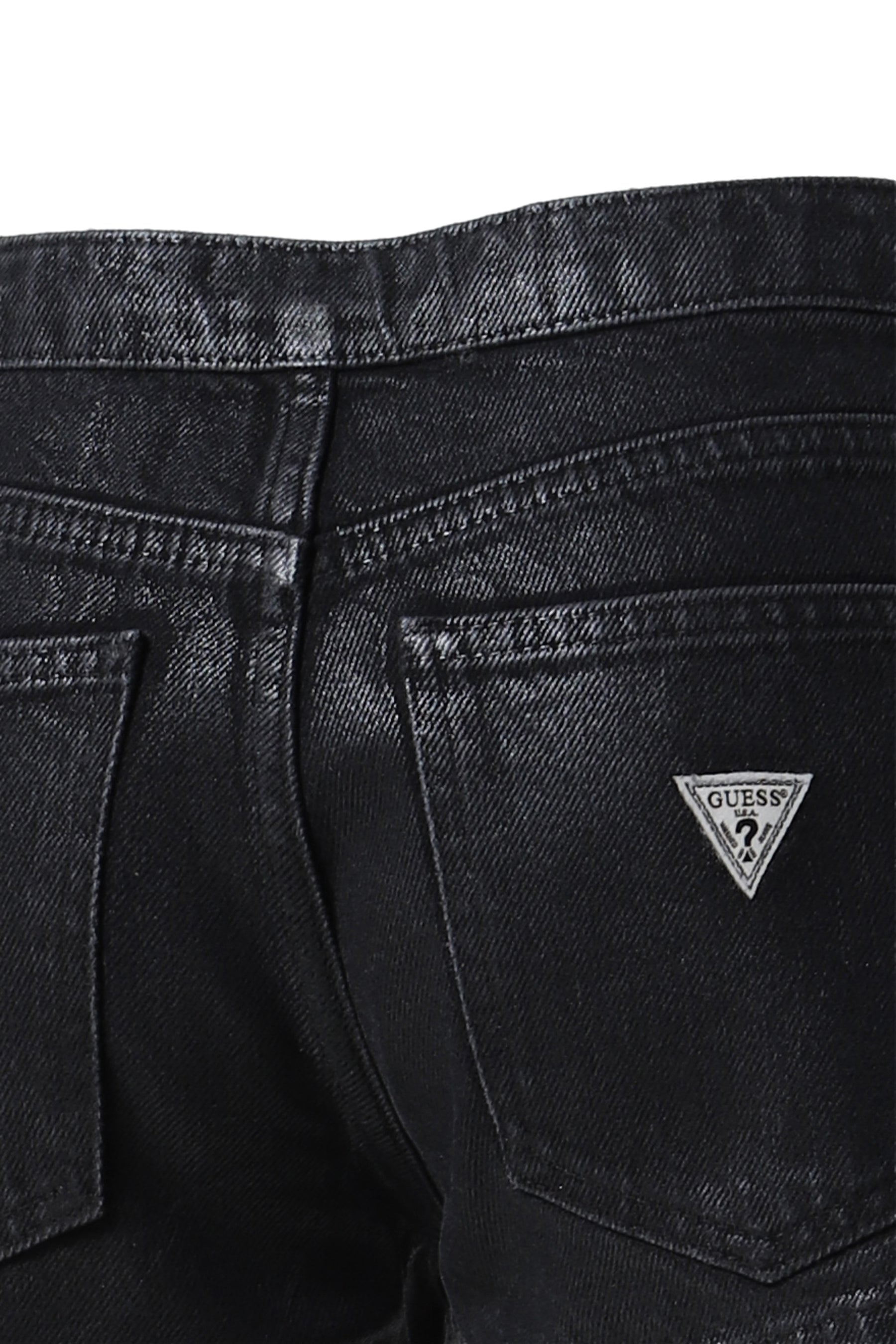 GUSA COATED SHORTS / BLK