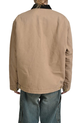 OG DETROIT JACKET -AGED CANVAS- / PEANUT BLK