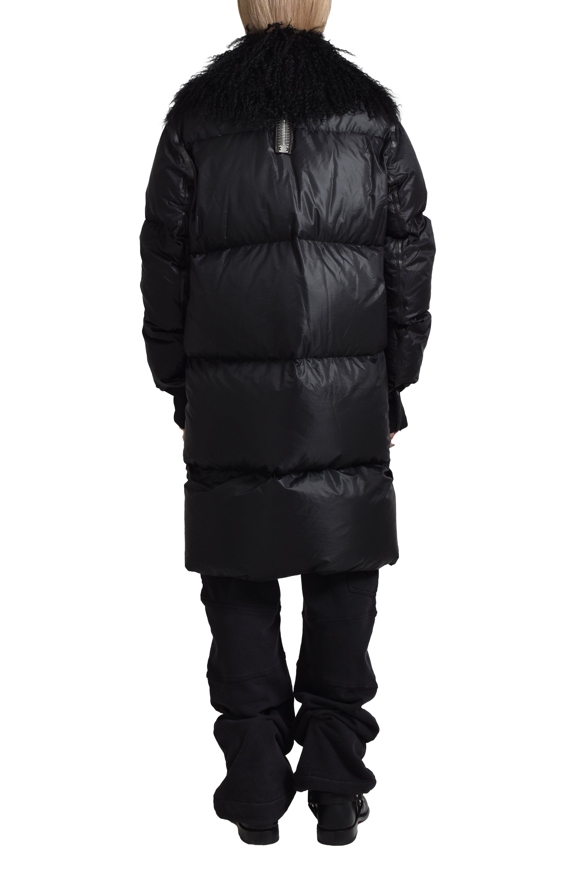 Isaac Sellam "ARROGANT" LONG DOWN JACKET / BLK
