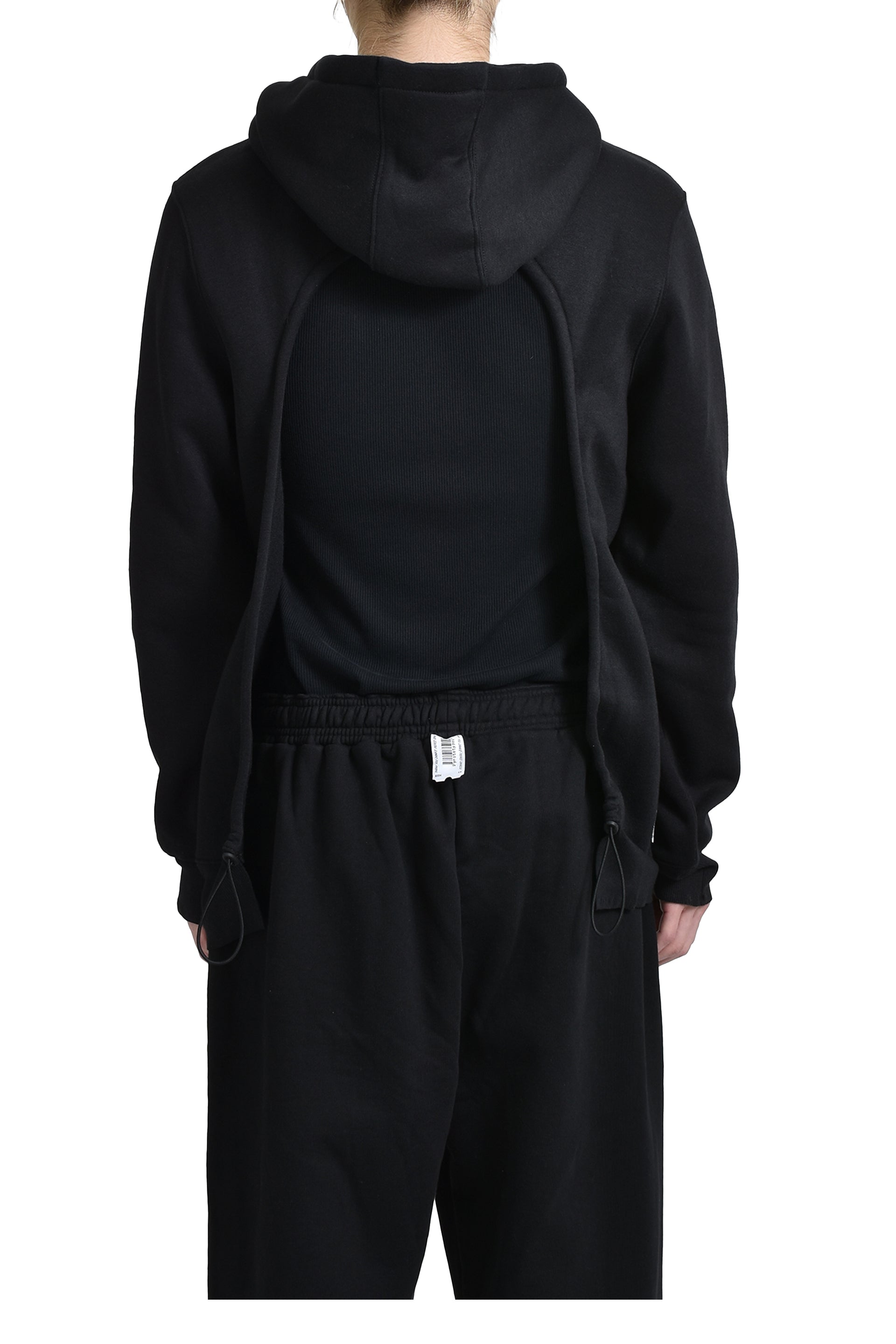 PROTOtypes BACKLESS HOODIE / BLK