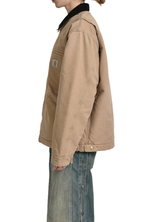 OG DETROIT JACKET -AGED CANVAS- / PEANUT BLK