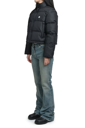 AC NYLON PUFFER JACKET / BLACK