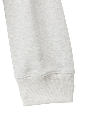 SWEAT HOODIE / HEATHER WHT
