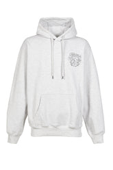MAGIC CARPET APPLIQUE CLASSIC HOODIE / GREY
