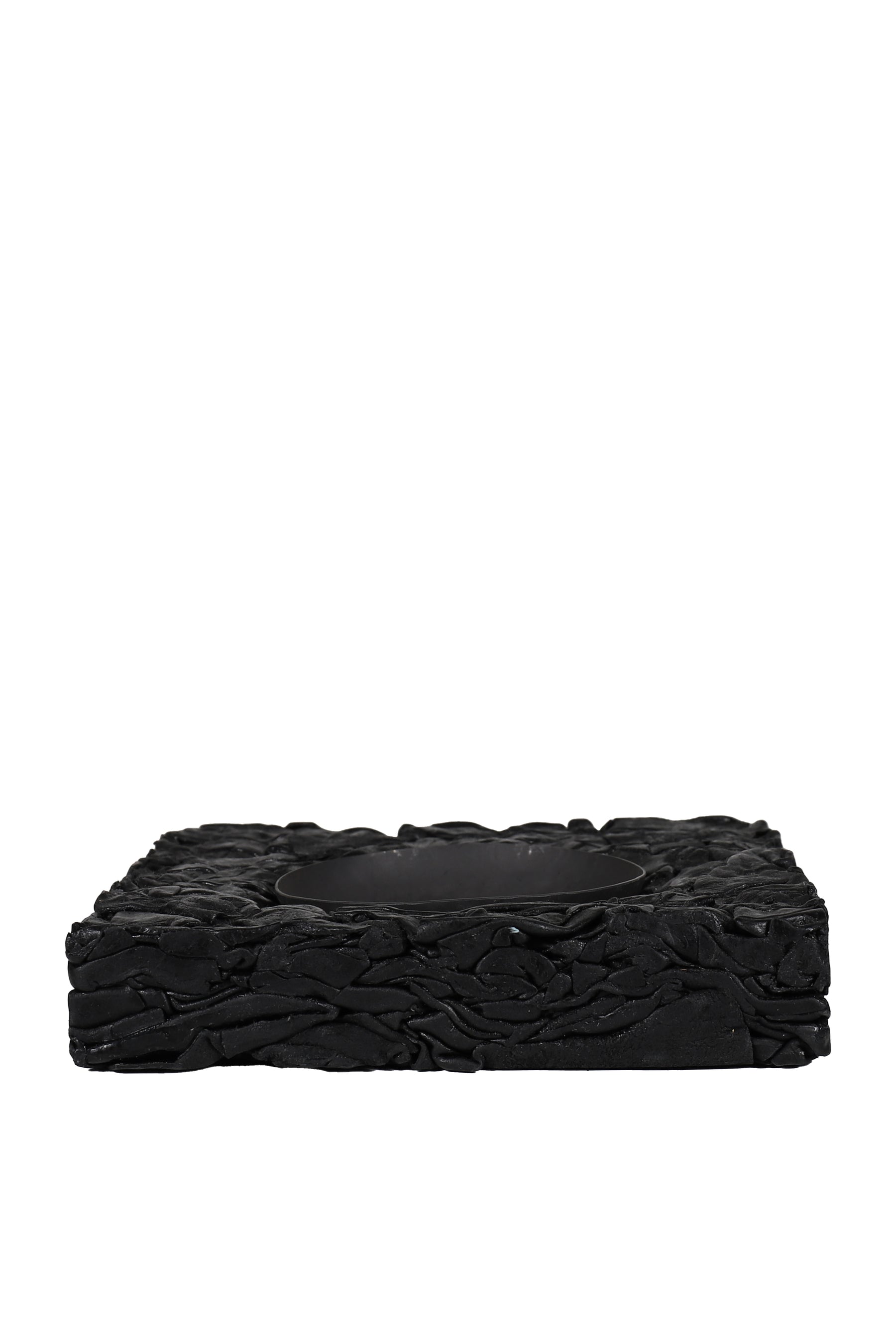 REVIVE LEATHER ASH TRAY / BLK