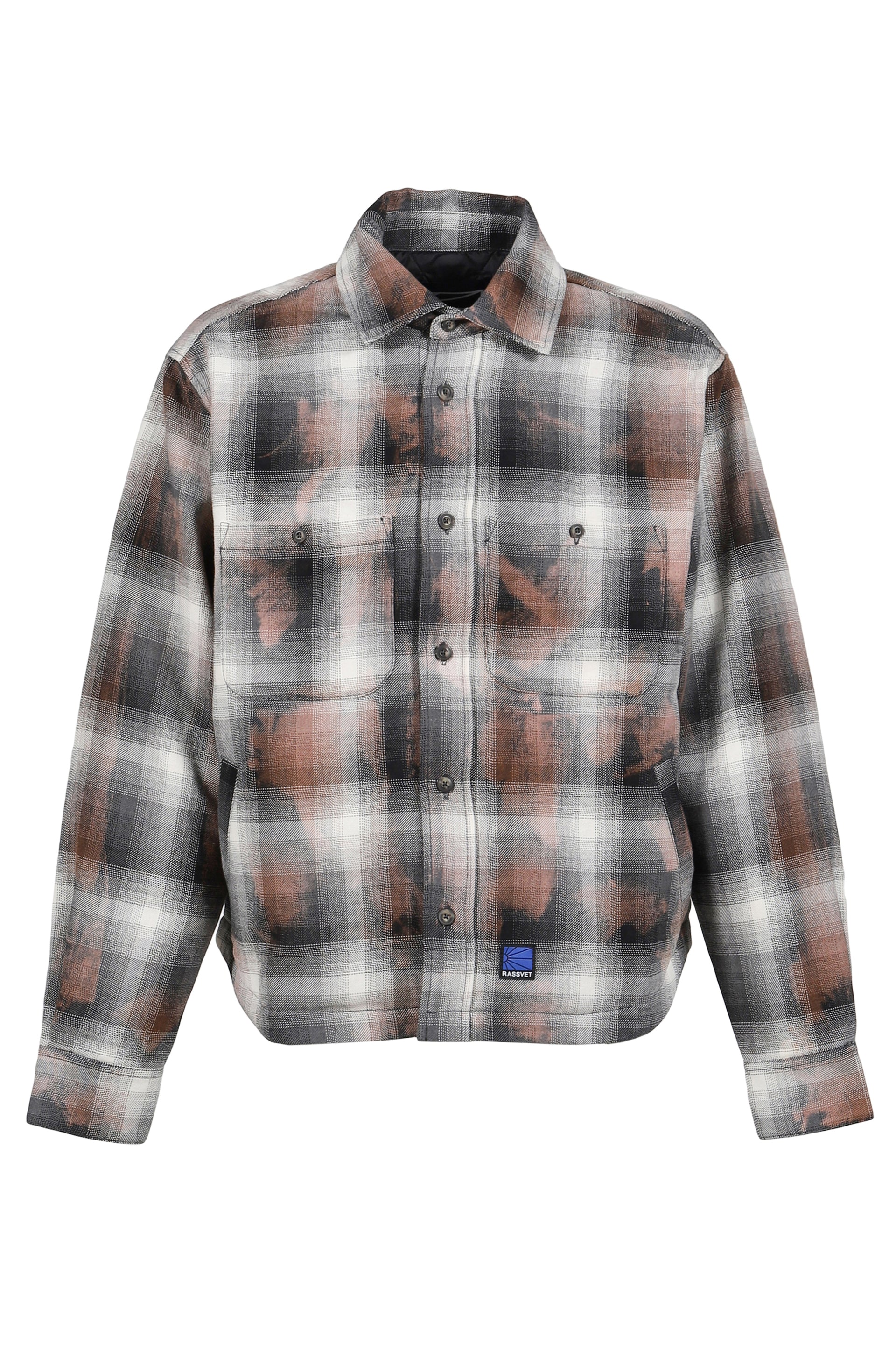 QUILTED FLANNEL JACKET / PLAID