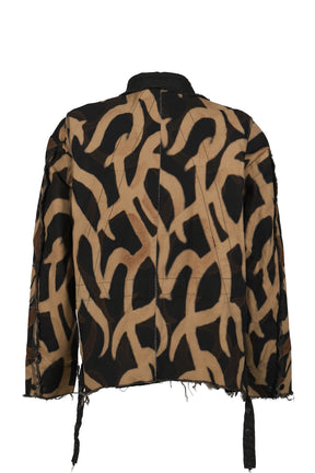 SLASH SEAM DETROIT JACKET NOIR / DUST BLK