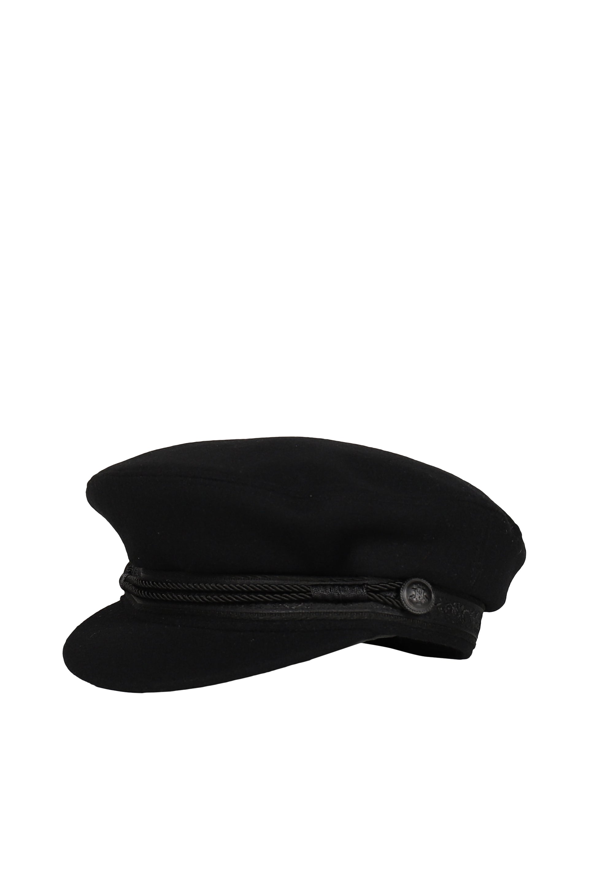604 SAILOR HAT IN BLACK / BLACK