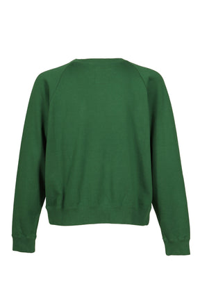"MOSS BOY SKI" CREWNECK SWEATSHIRT / GRN
