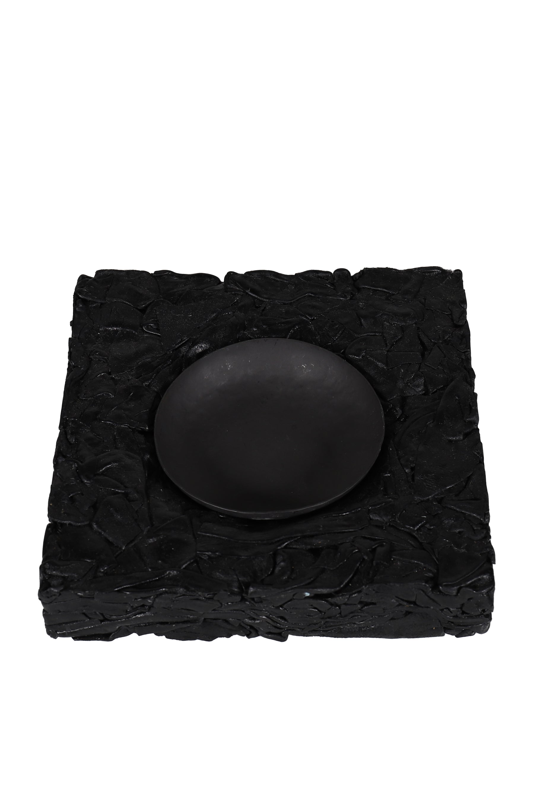 REVIVE LEATHER ASH TRAY / BLK
