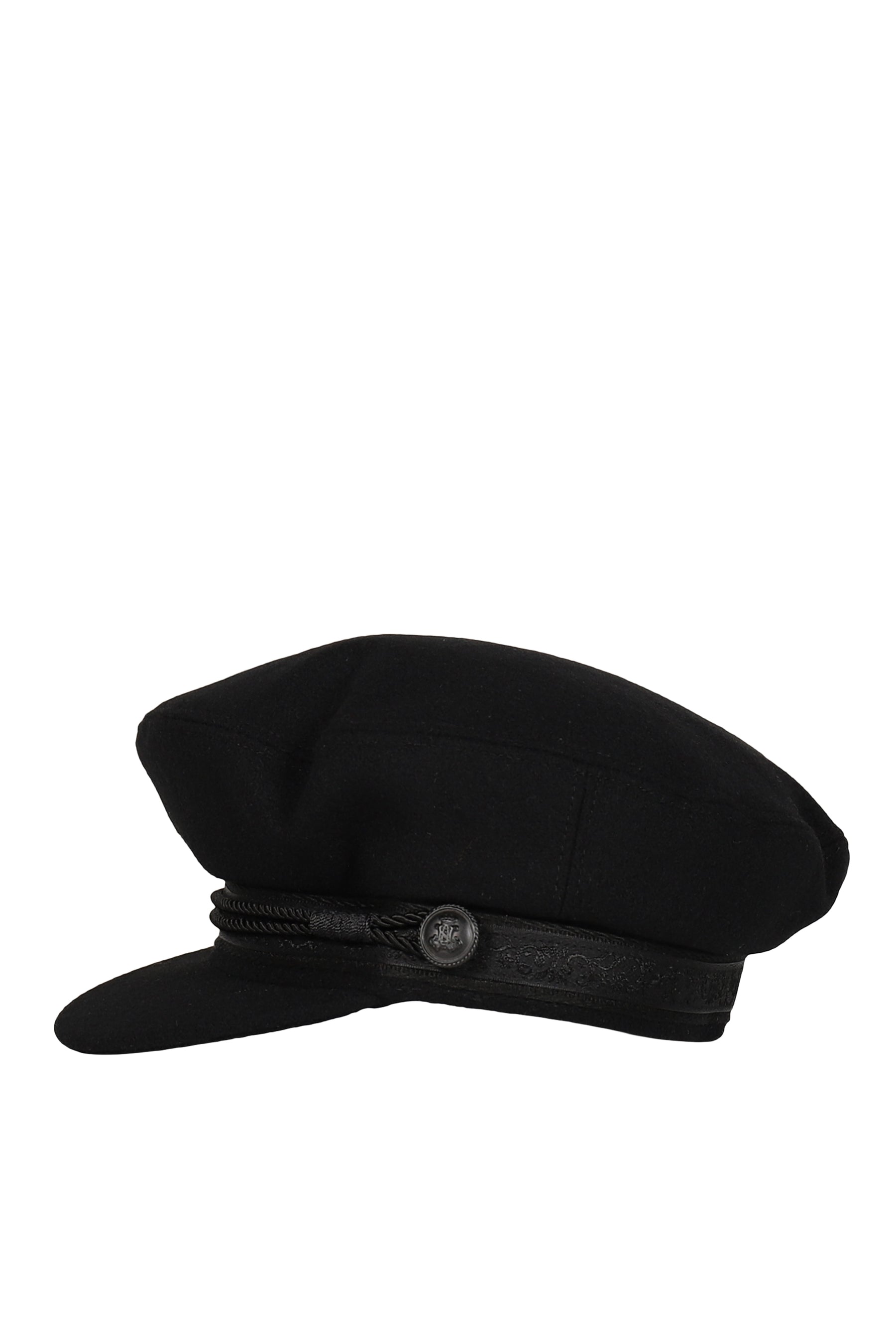 604 SAILOR HAT IN BLACK / BLACK
