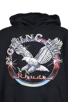 NOTTING HILL EAGLE HOODIE / VTG BLK