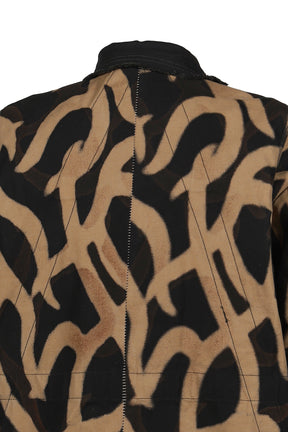 SLASH SEAM DETROIT JACKET NOIR / DUST BLK