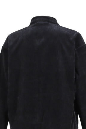 CORDUROY ZIP JACKET / BLACK 