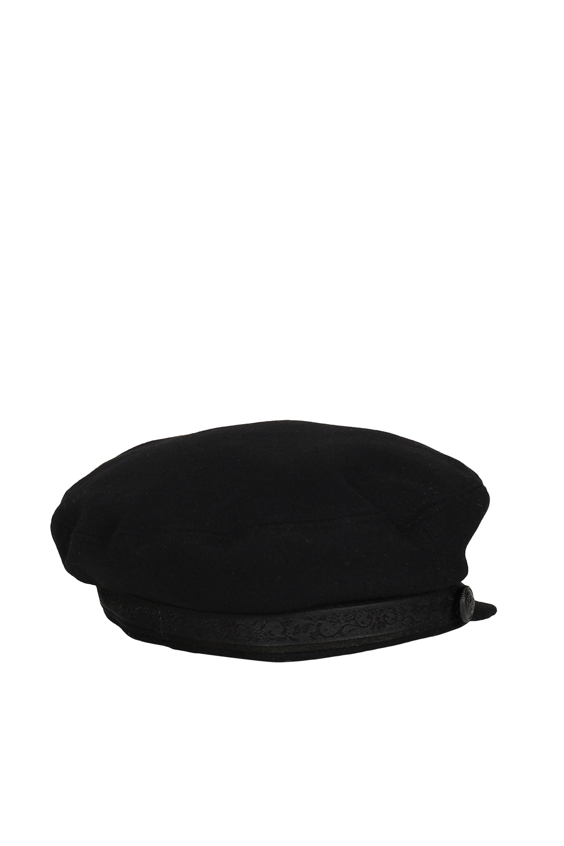 604 SAILOR HAT IN BLACK / BLACK
