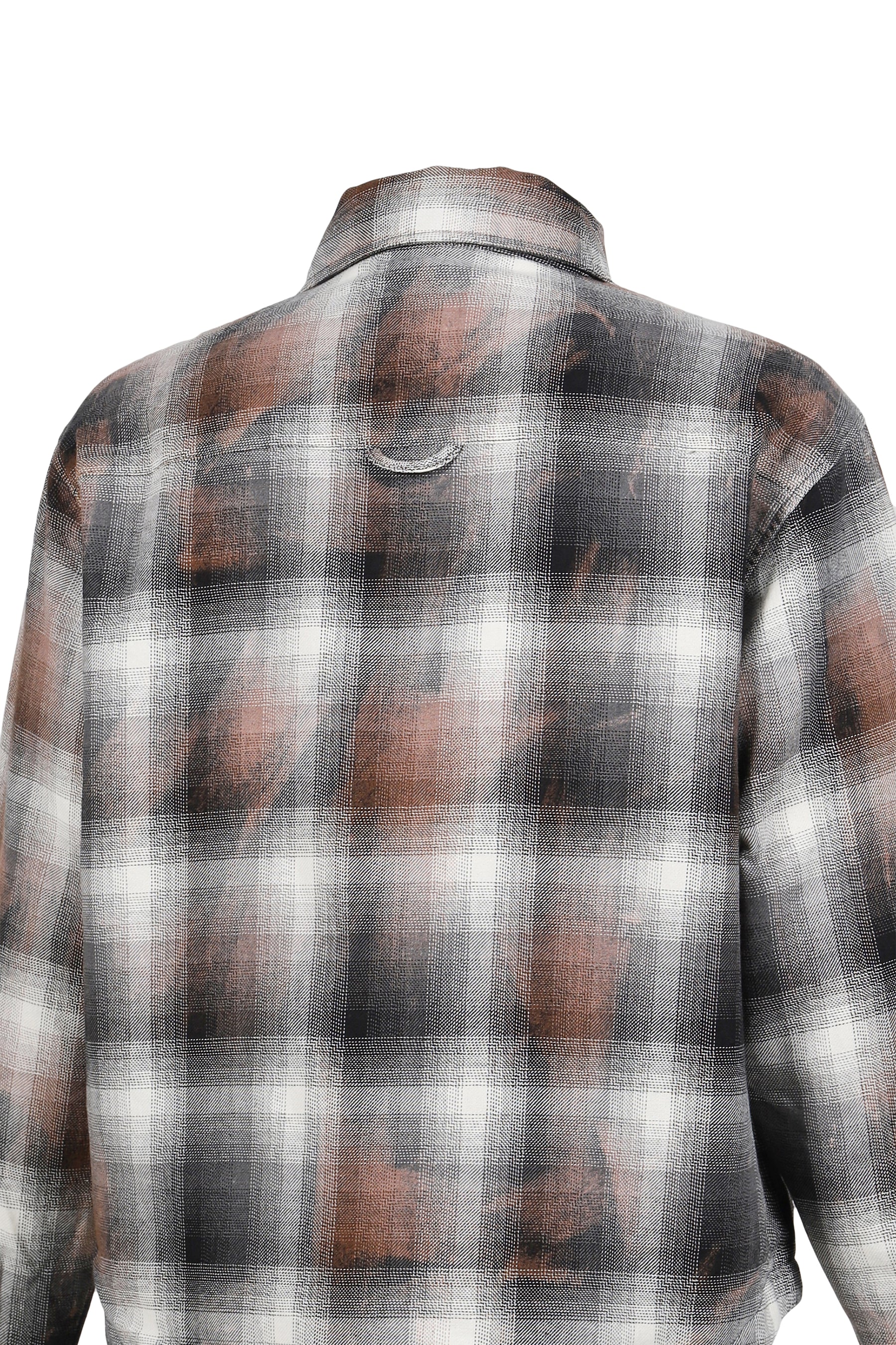 QUILTED FLANNEL JACKET / PLAID