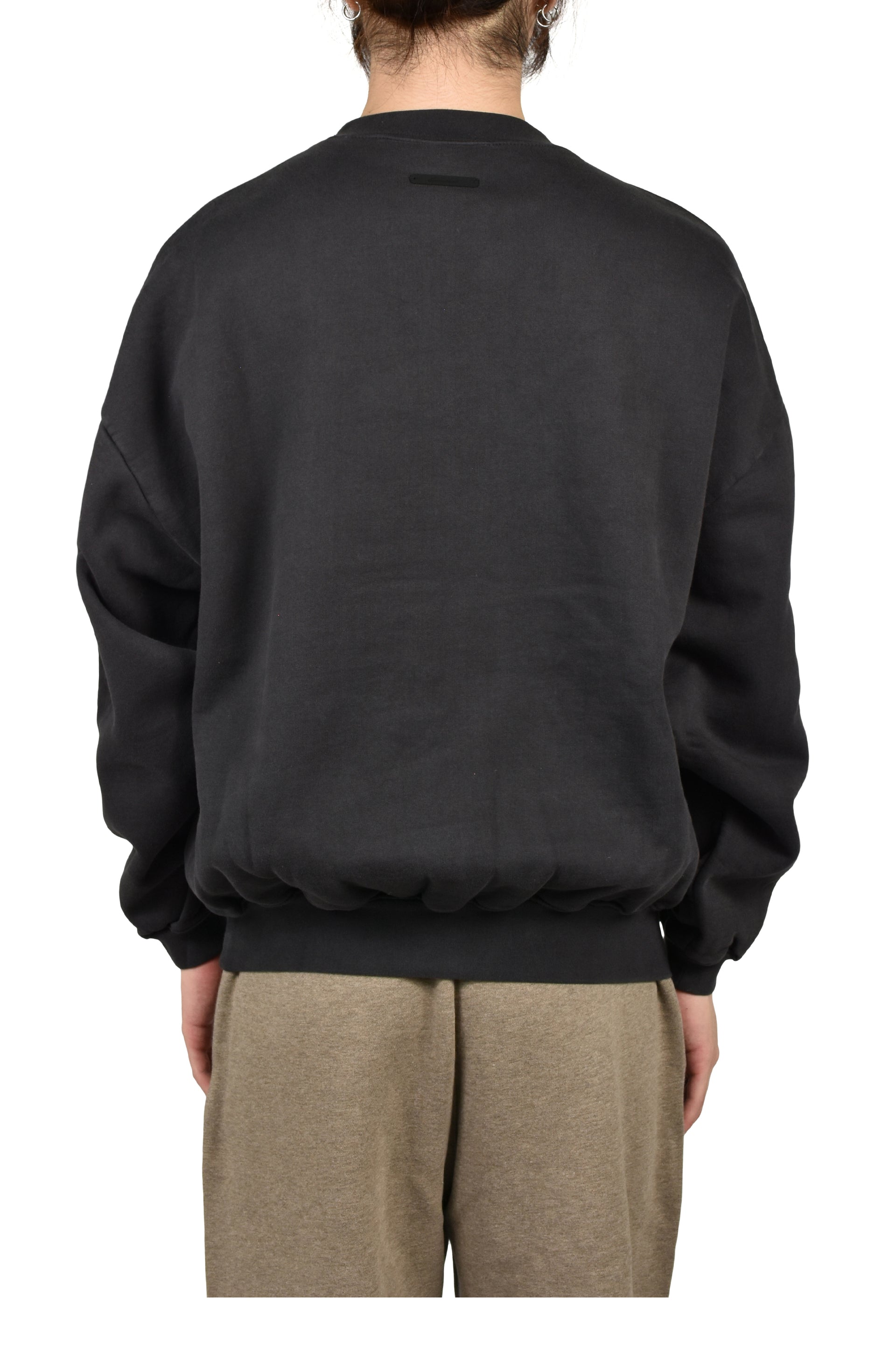 CAMPUS 90'S CREWNECK SWEATSHIRT / FADED BLK