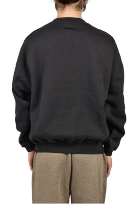 CAMPUS 90'S CREWNECK SWEATSHIRT / FADED BLK