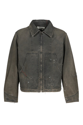 REMAKED DETROIT DUCK JACKET / BLK