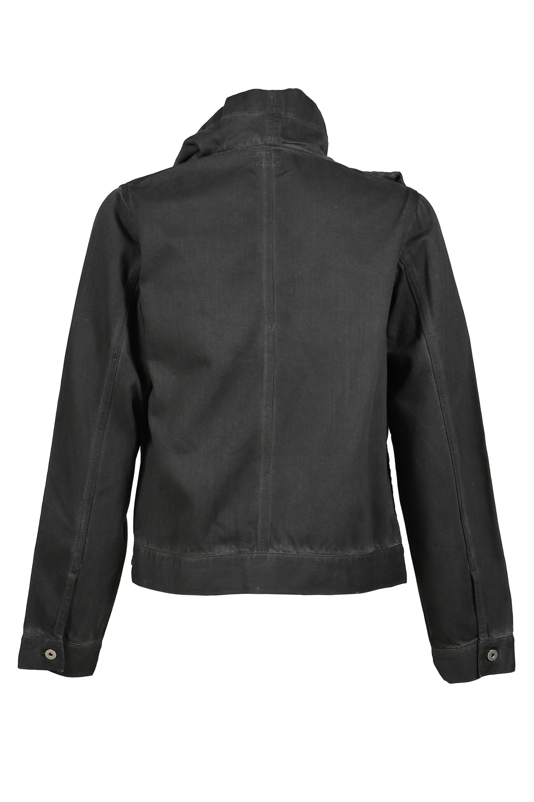 SPRIAL DENIM JACKET / DARK GRAY