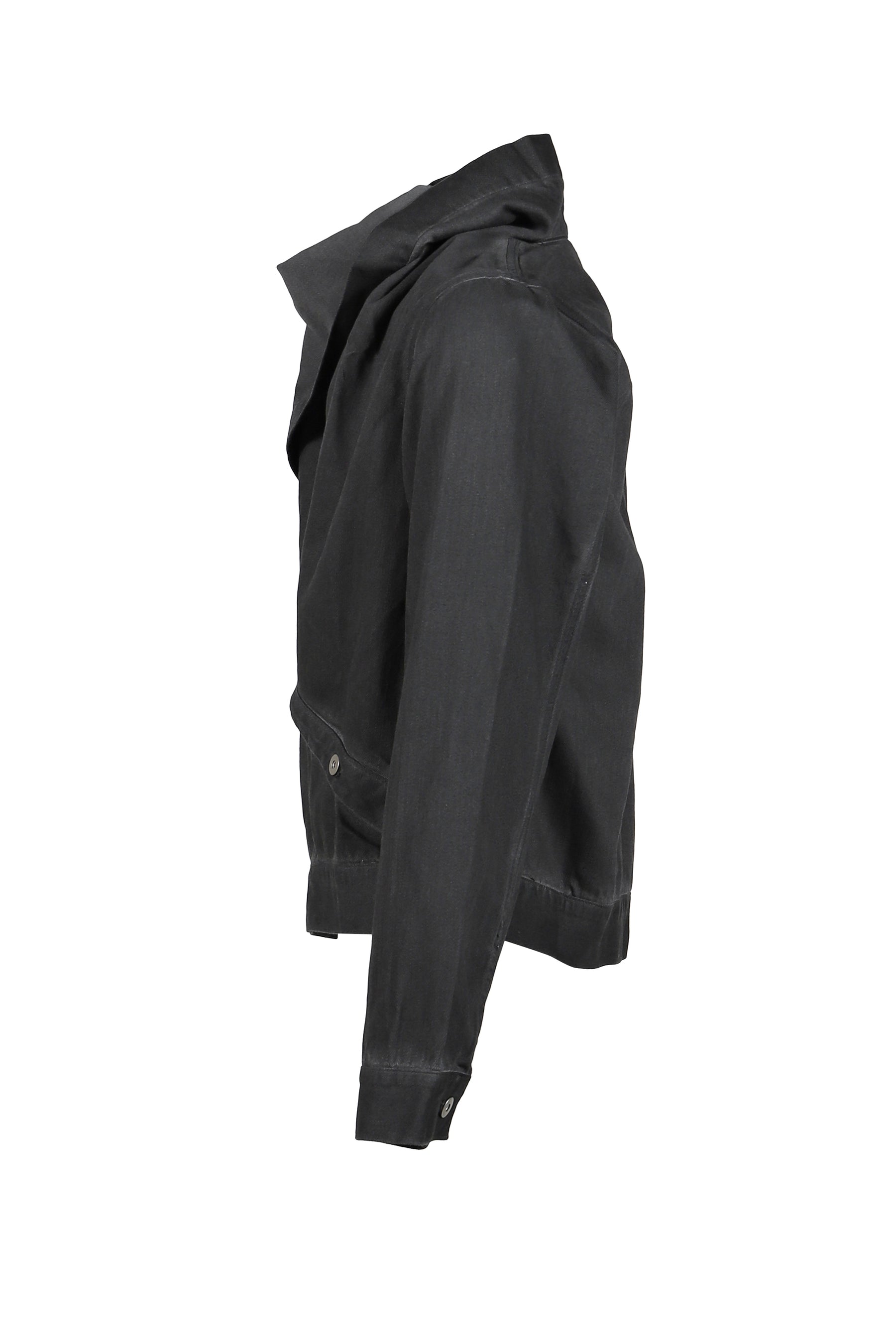 SPRIAL DENIM JACKET / DARK GRAY