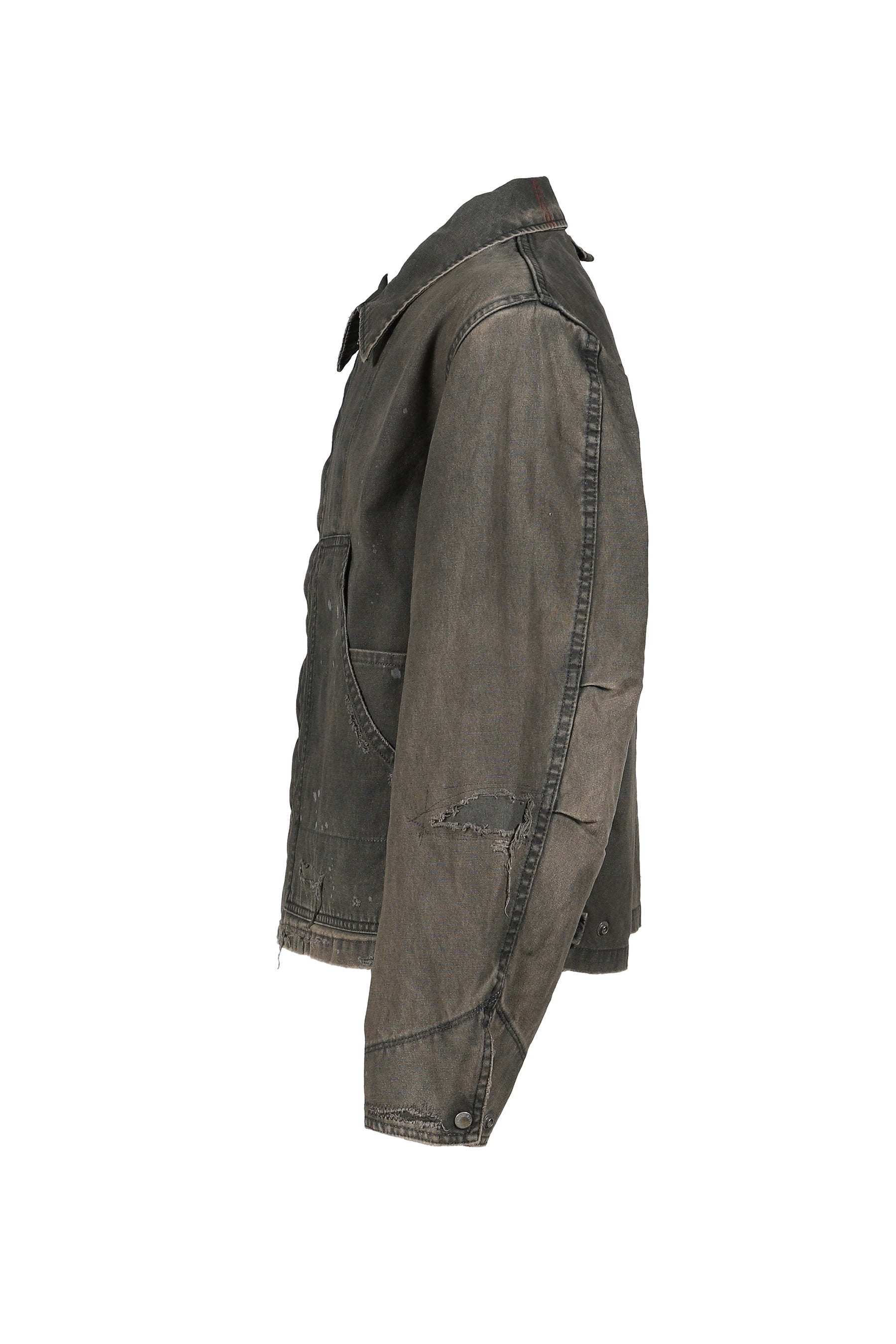 REMAKED DETROIT DUCK JACKET / BLK