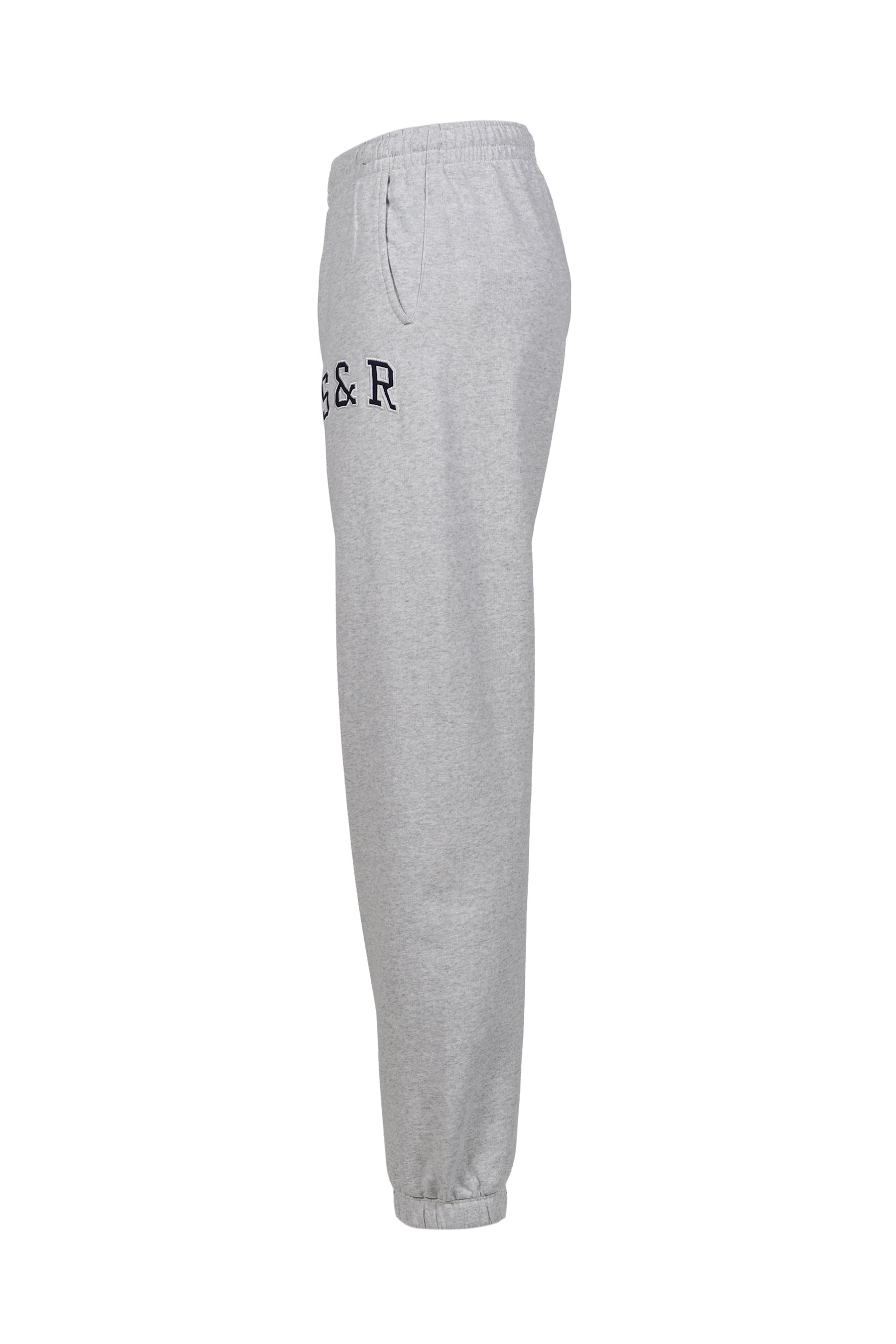 S&R IVY SWEATPANT / HEATHER GRY