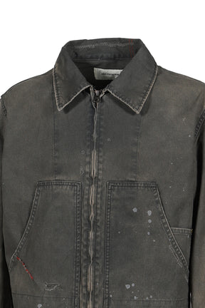 REMAKED DETROIT DUCK JACKET / BLK