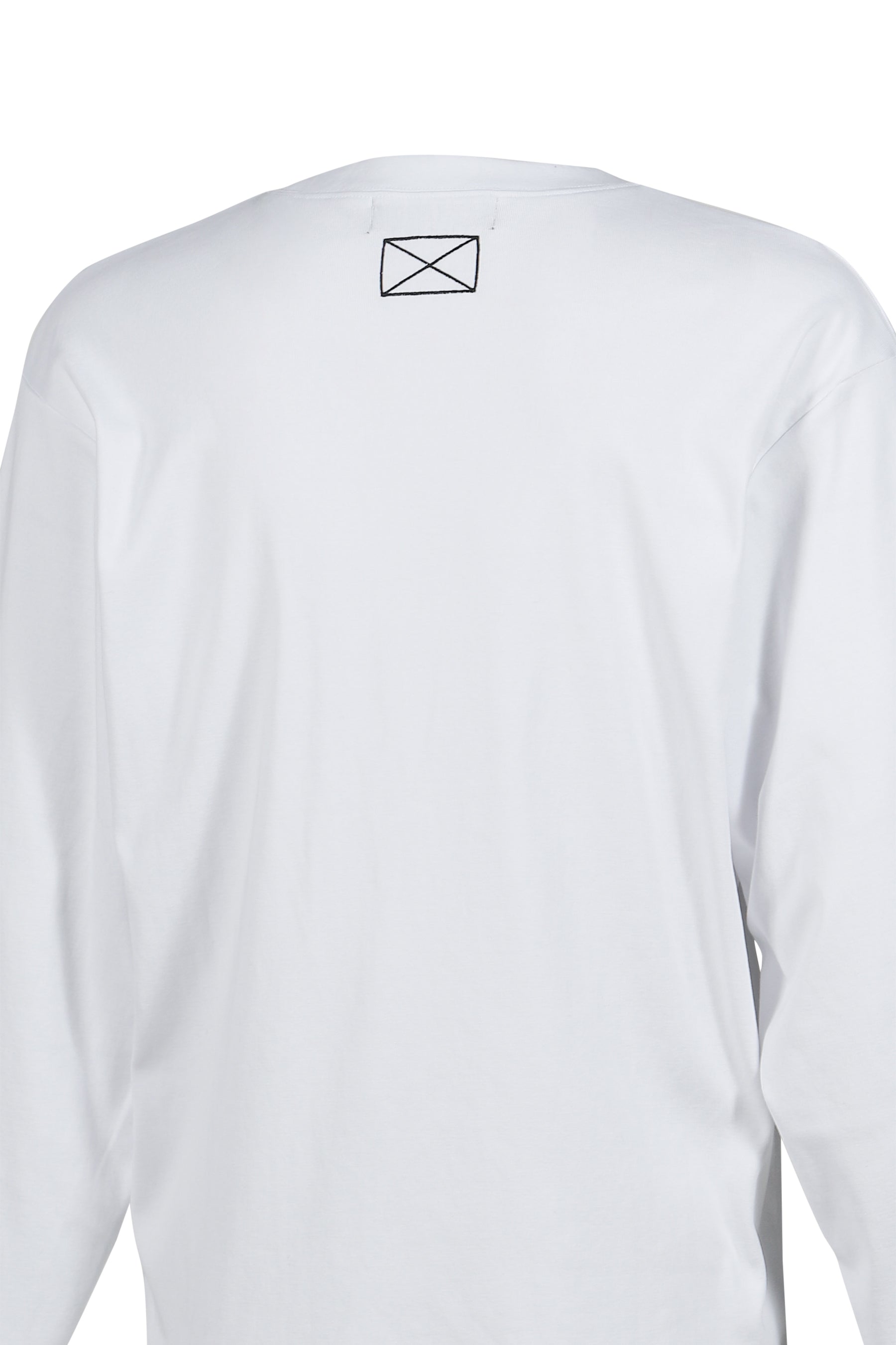 CLASSIC LOGO L/S TEE / WHT